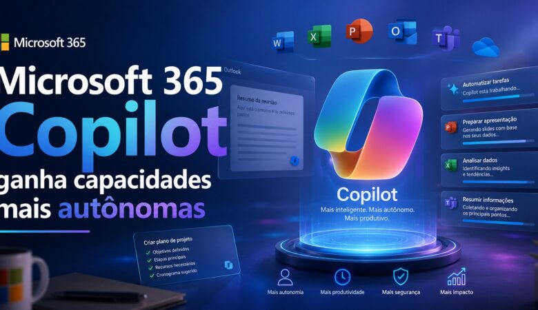 Microsoft 365 Copilot ganha capacidades mais autônomas (Copilot Cowork)