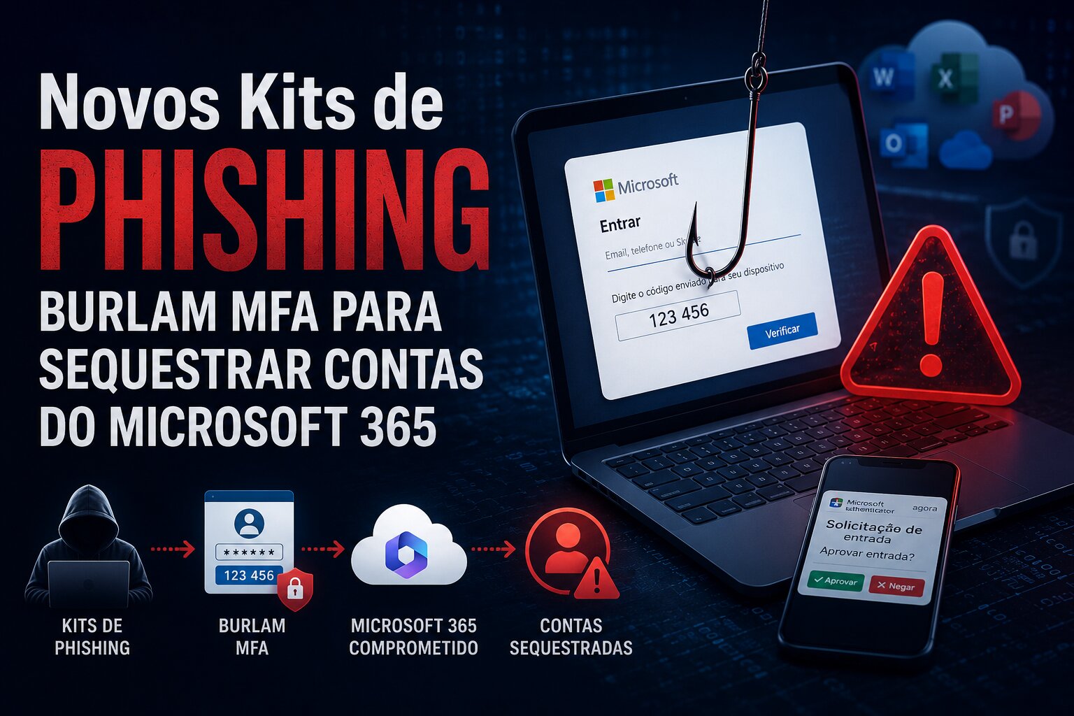 Phishing Burla o MFA no Microsoft 365: Como Funciona e Como se Proteger