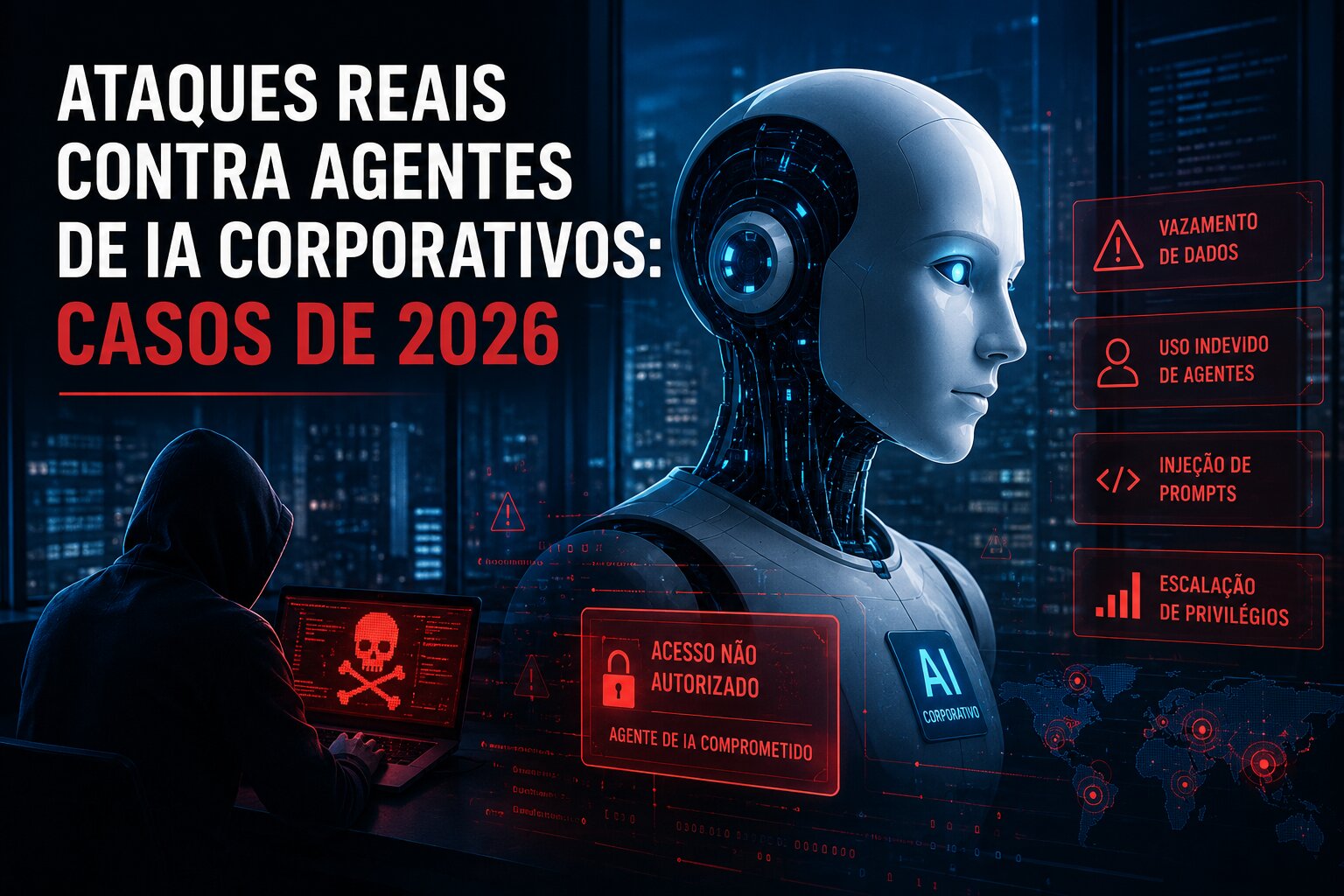 ataques contra agentes de IA corporativos