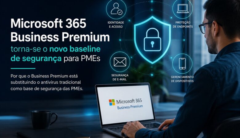 Microsoft 365 Business Premium torna-se o novo baseline de segurança para PMEs