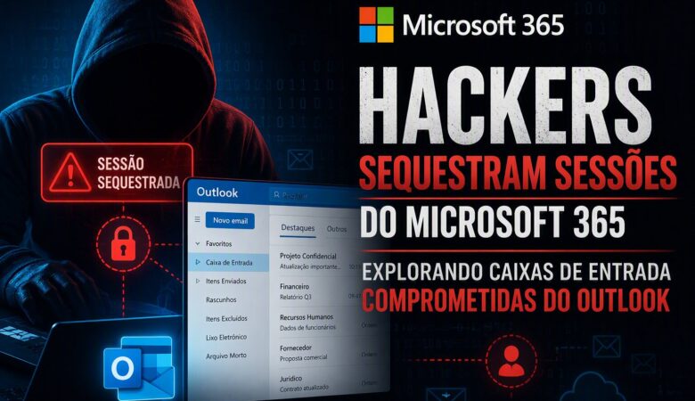 Como criminosos estão roubando sessões do Microsoft 365 através do Outlook