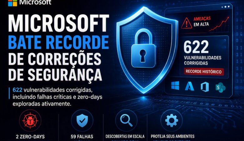 Microsoft bate recorde de correções de segurança: o que significam as 622 vulnerabilidades corrigidas para as empresas?