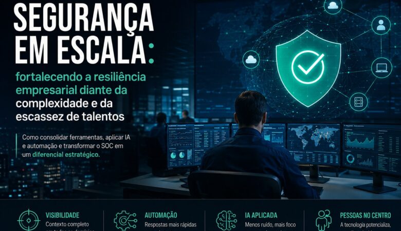 Segurança em escala: como fortalecer a resiliência empresarial com equipes enxutas e ambientes complexos